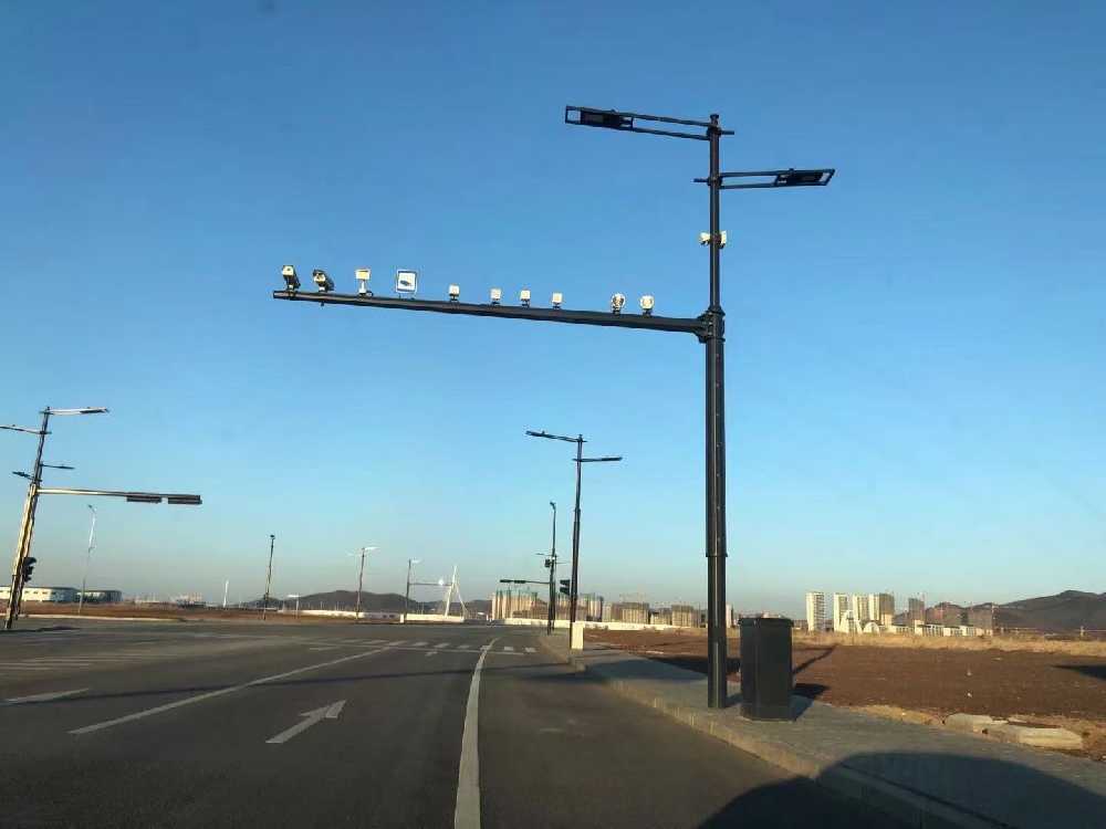 富锦市黑龙江佳木斯综合路灯杆项目