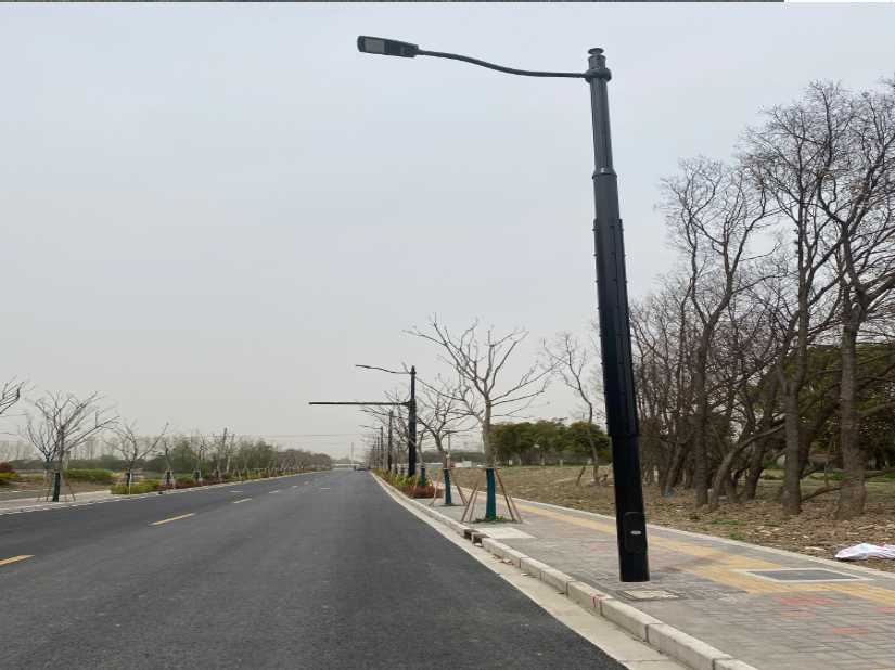 富锦市上海综合杆 太阳能路灯工程
